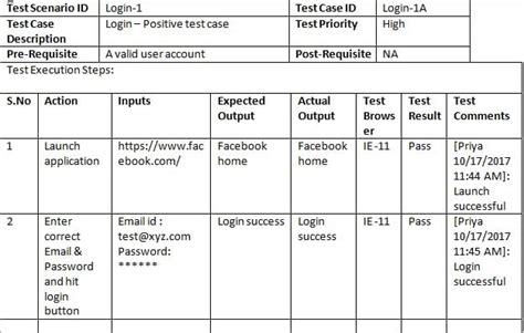 rally test case examples